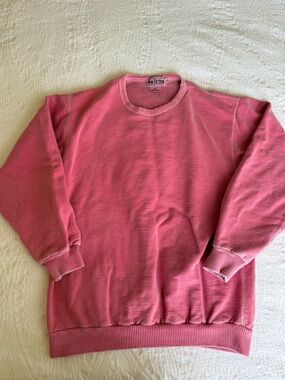 Vintage pink crewneck